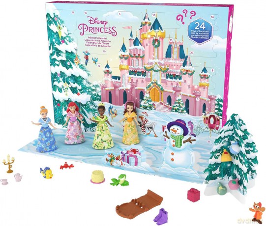 Kalendarz adwentowy księżniczki Disney Princess