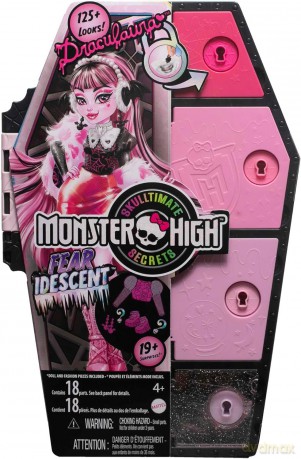 Lalka Monster High Straszysekrety Seria 2 Błyszcząca Draculaura