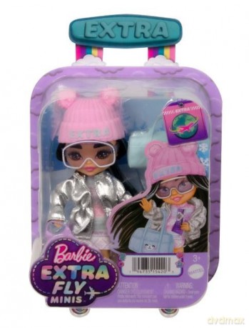 Lalka zimowa BARBIE Extra Minis