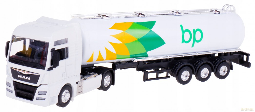 Pojazd Welly Truck 1/64 Man Tgx Oil Tanker