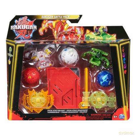 Zestaw Bakugan 3.0 Mega rozgrywka Pack2 [FIGURKA]