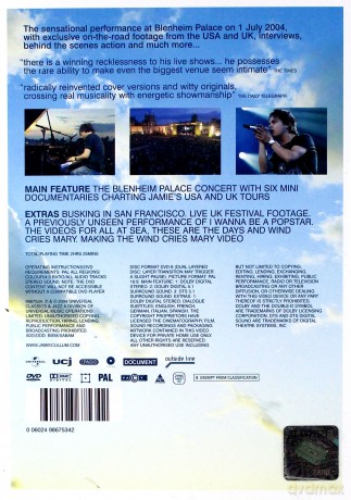 Jamie Cullum: Live At Blenheim Palace Dvd [DVD]