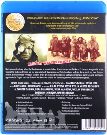 Listy martwego człowieka [Blu-Ray]