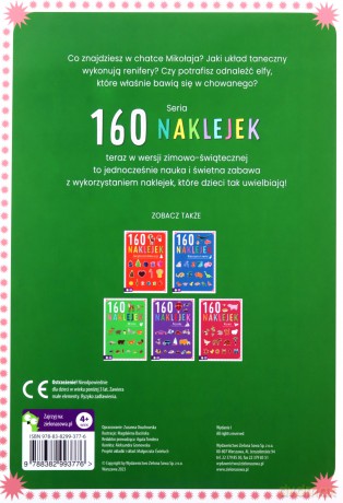 160 naklejek. Mikołaj i przyjaciele - Zuzanna Osuchowska [KSIĄŻKA]