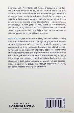 Nie zaczęło się od Ciebie. Jak dziedziczona trauma wpływa na to, kim jesteśmy i jak zakończyć ten proces - Mark Wolynn [KSIĄŻKA]
