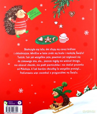 Pierwsze Święta jeżyka Tadzika - Katarzyna Pruszkowska-Sokalla [KSIĄŻKA]