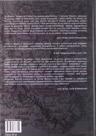 Pieniny w literaturze polskiej - Jakub Żmidziński [KSIĄŻKA]