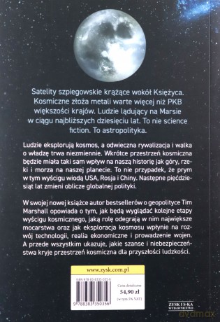 Przyszłość geografii. Jak polityka w kosmosie zmieni nasz świat - Tim Marshall [KSIĄŻKA]
