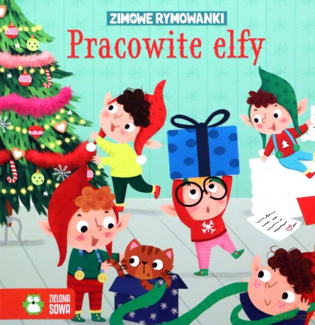 Zimowe rymowanki. Pracowite Elfy - Opracowanie zbiorowe [KSIĄŻKA]