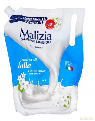 Asco Malizia Mydlo W Plynie 1000ml Crema Di Latte