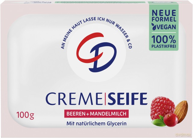 CD Mydło w kostce Jagody i Mleko Migdałowe 100g