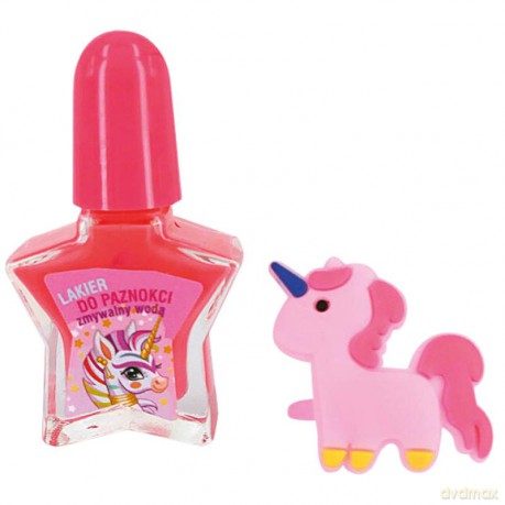 CHLAPU CHLAP Lakier do paznokci zmywalny wodą (Gwiazdka) - koralowy 5ml