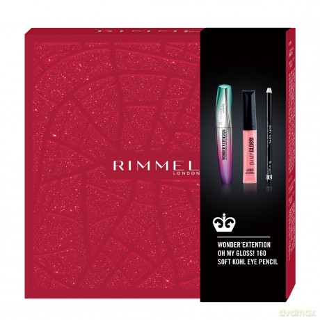 COTY ZESTAW RIMMEL Wonder Tusz+ Błysz+Kredka
