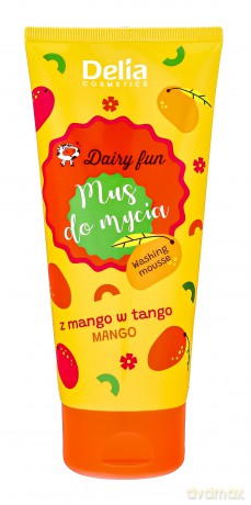 DAIRY FUN Mus do mycia do ciała - Mango tuba 200ml