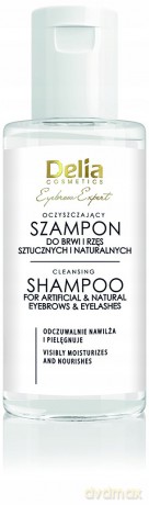 DELIA EYEBROW EXPERT Szampon Vegan d/brwi/rzęsy 5&