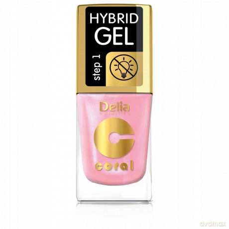 DELIA LAKIER CORAL HYBRID GEL100 Pink pudding
