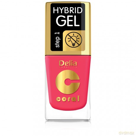 DELIA LAKIER CORAL HYBRID GEL102 Romantic rose