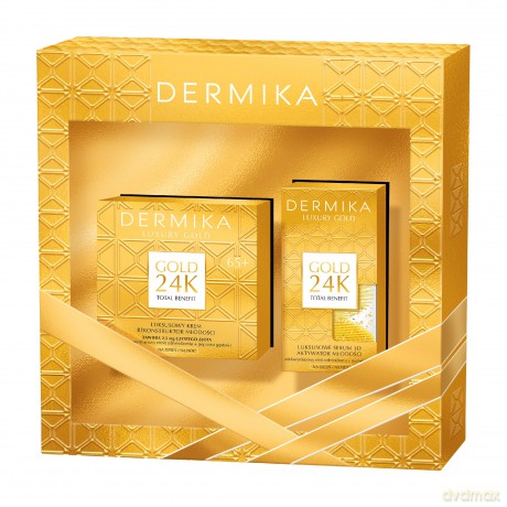 DERMIKA Zestaw prezentowy Luxury Gold 24K Total Benefit 65+