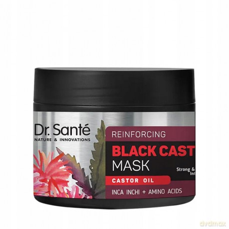 ELFA Dr Santé Maska 300ml Black Castor Oil regen&