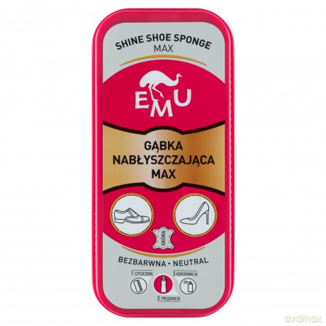 EMU gąbka nabłyszczająca BEZBARWNA&