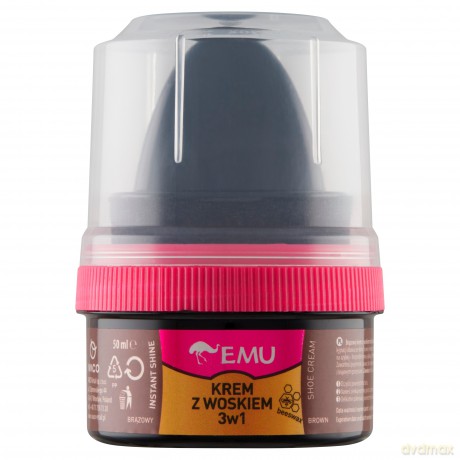 EMU krem z woskiem brązowy 50ml&