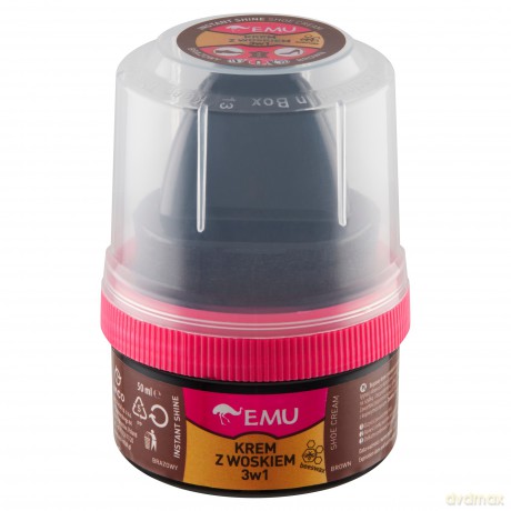 EMU krem z woskiem brązowy 50ml&