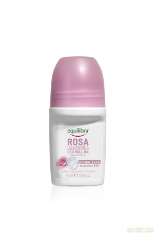Equilibra Rosa Różany Dezodorant w kulce z kwasem hialuronowym 50ml