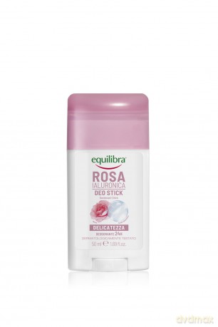 Equilibra Rosa Różany Dezodorant w sztyfcie z kwasem hialuronowym 50ml