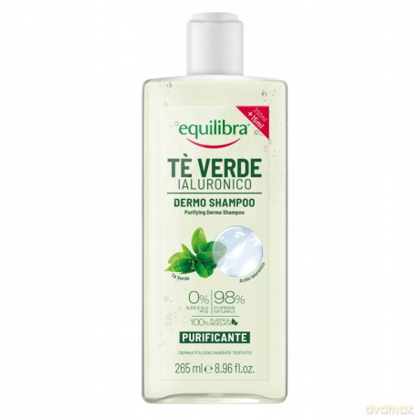 EQUILIBRA Te Verde Szampon do włosów oczyszczający 265ml