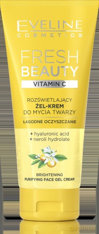 EVELINE FRESH BEAUTY Żel d/mycia twarzy Wit C
