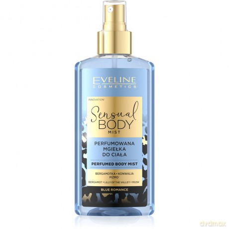 EVELINE Sensual Body Mist Perfumowana Mgiełka do ciała Blue Romance 150ml