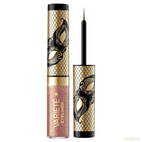 EVELINE Variete Kolorowy Eyeliner w kałamarzu - 01 Sparkle Gold 4ml