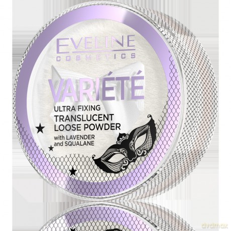 EVELINE Variete Transparentny Puder sypki z Lawendą i Skwalanem 5g