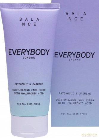 EVERYBODY Balance Nawilżający Krem do każdego typu cery - Paczuli i Jaśmin 50ml