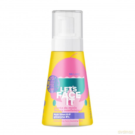 FARMONA Tutti Frutti Let`s Face It Nawilżająca Pianka do mycia twarzy 250ml