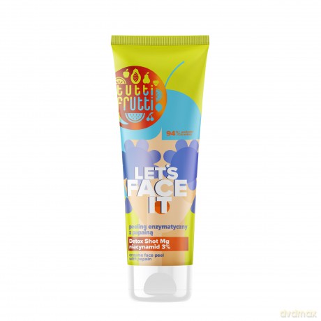 FARMONA Tutti Frutti Let`s Face It Peeling enzymatyczny z papainą 100ml