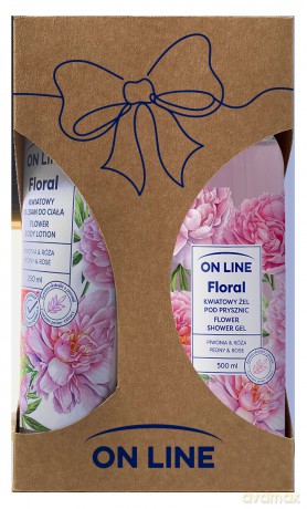 FS ZESTAW ŚW 2023/24 OL Floral Żel+Balsam Peony