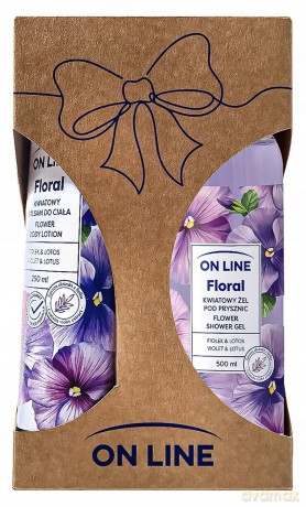 FS ZESTAW ŚW 2023/24 OL Floral Żel+Balsam Violet