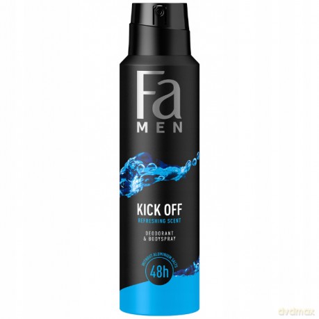 H FA MEN DEO SPRAY KICK OF 150ml&