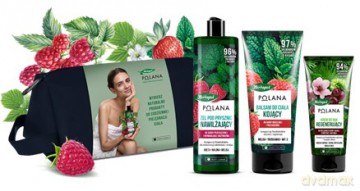 HERBAPOL.Zestaw Polana Nawilżajacy + kosmetyczka