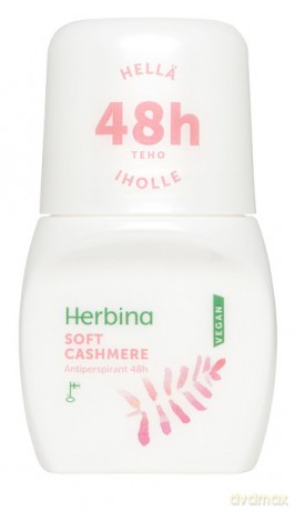 HERBINA Dezodorant antiperspirant roll-on SOFT CASHMERE 50ml