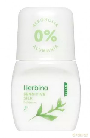 HERBINA Dezodorant roll-on SENSITIVE SILK 50ml
