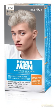 JOANNA Power Men Rozjaśniacz do włosów (do 9 tonów)