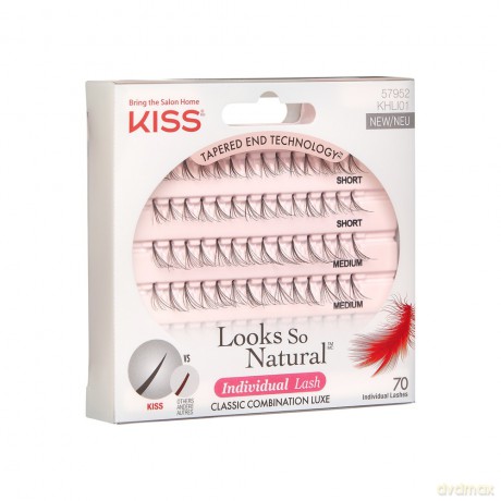 KISS Kępki Sztucznych Rzęs Looks So Natural - pojedyncze kępki