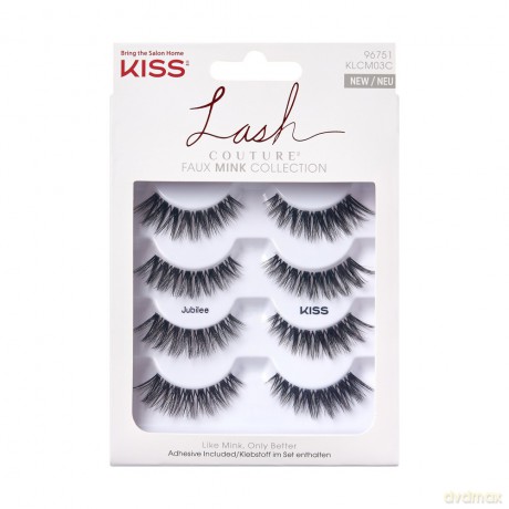 KISS Lash Couture Sztuczne rzęsy The Mink Collection - Muse- 4 pary