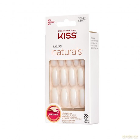 KISS Salon Sztuczne Paznokcie Naturals - Walk on Air(28szt)