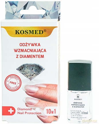 KOSMED Odżywka d/pazn. Diamentowa 10w1