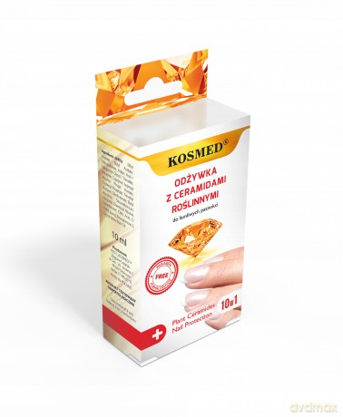 KOSMED Odżywka d/pazn.z Ceramidami roślinnym 10w1