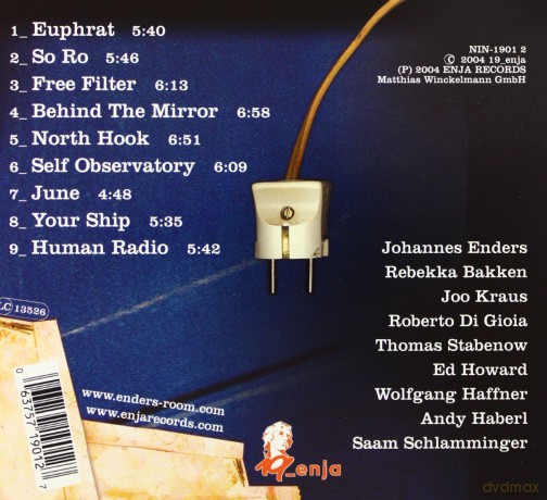 Enders Room (J. Enders, R. Bakken, J. Kraus, R. DiGioia, T. Stabenow, E. Howard, W. Haffner, A. Haberl, S. Schlamminger): Human Radio (digipack) [CD]