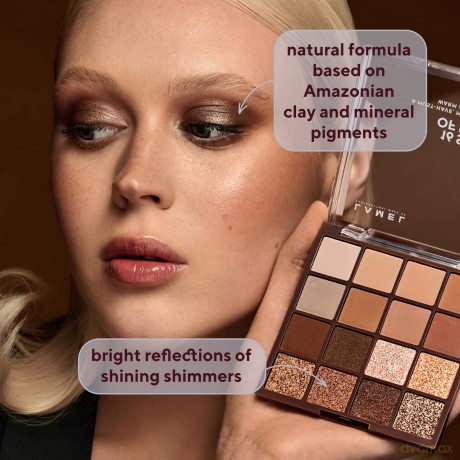 LAMEL Paleta cieni Shades of Brown No. 16-3